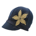 Depth Organic Soft Cotton Jersey Cap - Flipside Hats Cap Flipside Hats H001-003 Navy