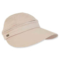 Detachable Crown Cotton Sun Visor Cap - Sun 'N' Sand Hats Cap Sun N Sand Hats hh1578kh Khaki Medium (57 cm)