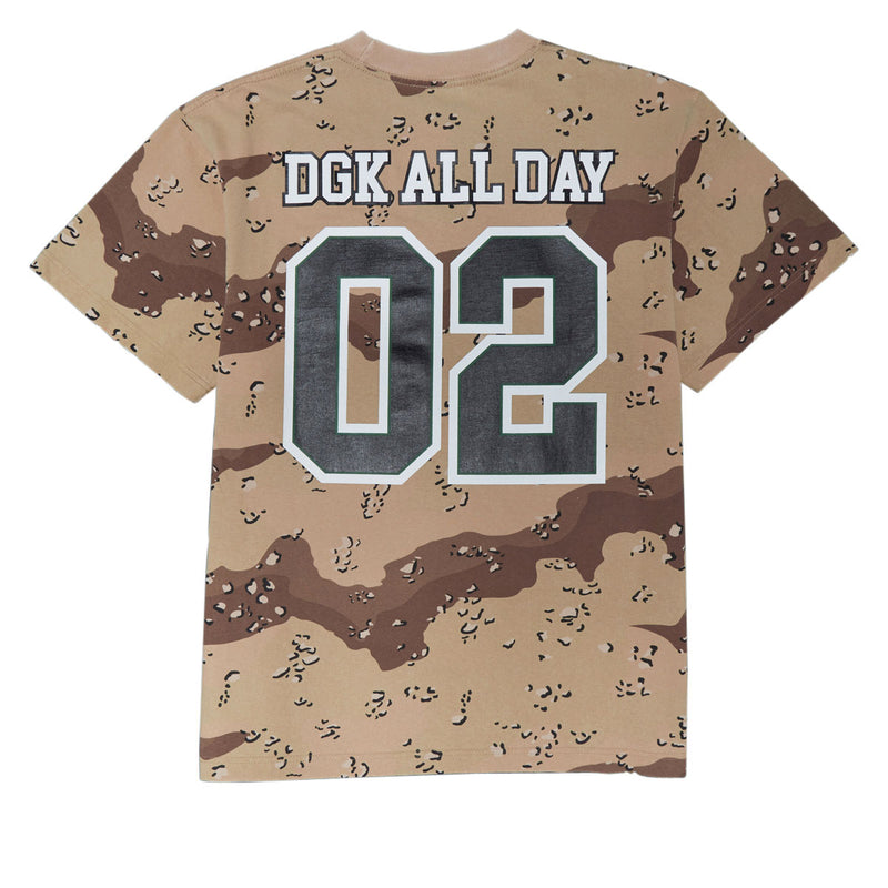 DGK Slam Dunk Boxy T-Shirt - Desert Camo