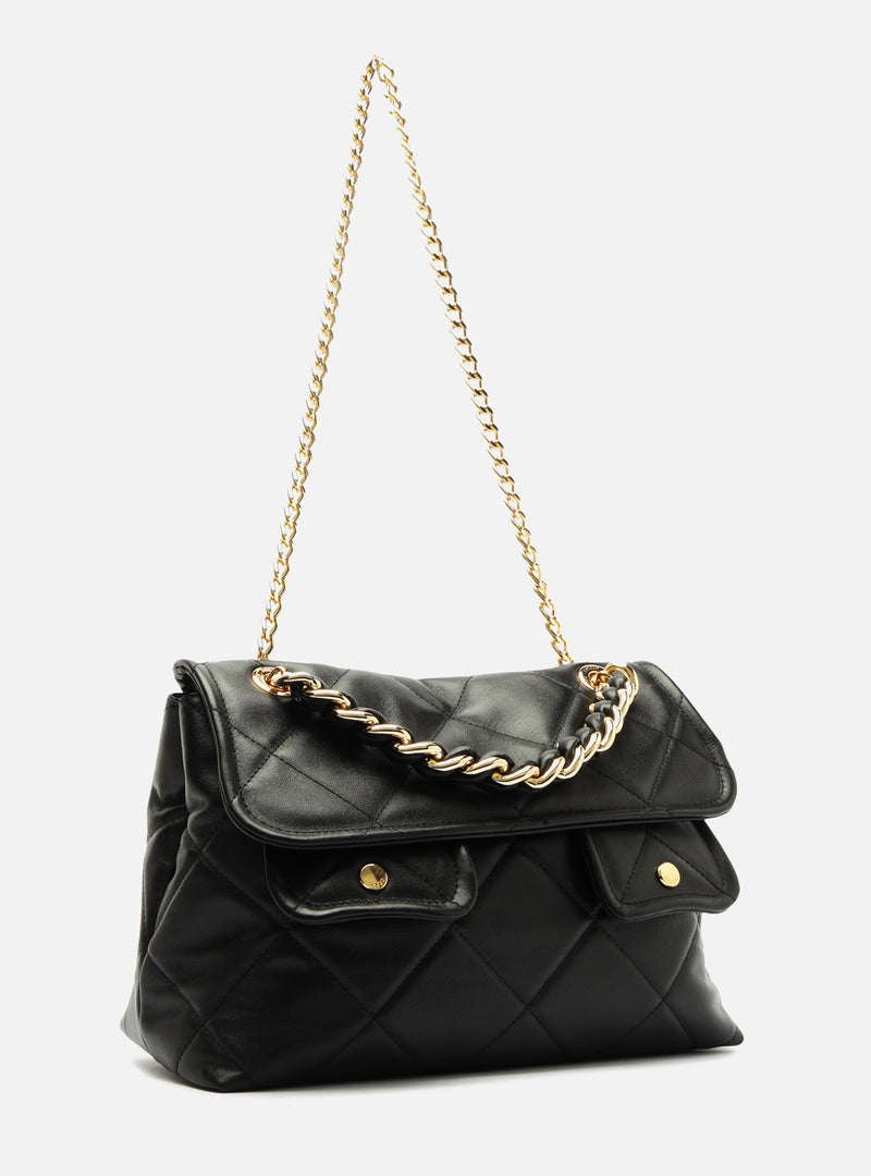 Diana Large Leather Shoulder Bag Handbags R/26