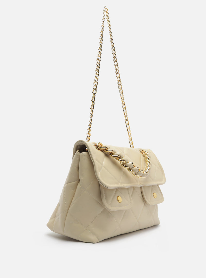 Diana Large Leather Shoulder Bag Handbags R/26