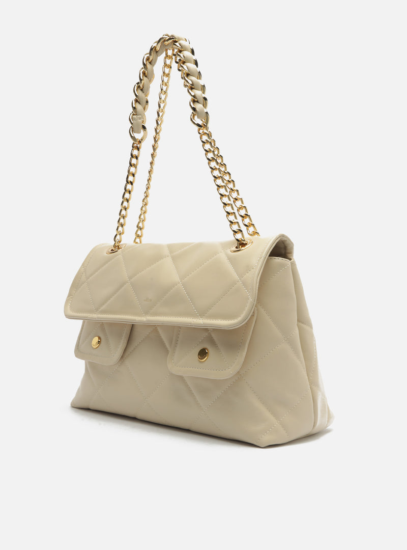 Diana Large Leather Shoulder Bag Handbags R/26