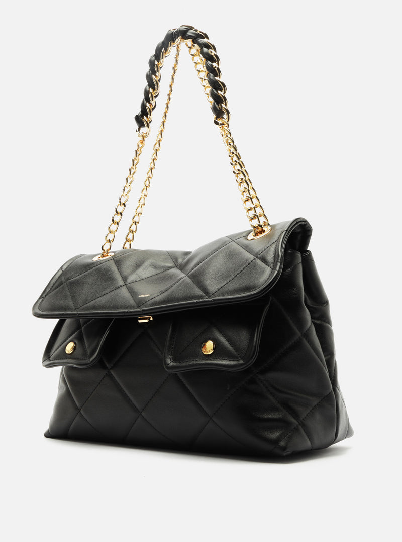 Diana Large Leather Shoulder Bag Handbags R/26