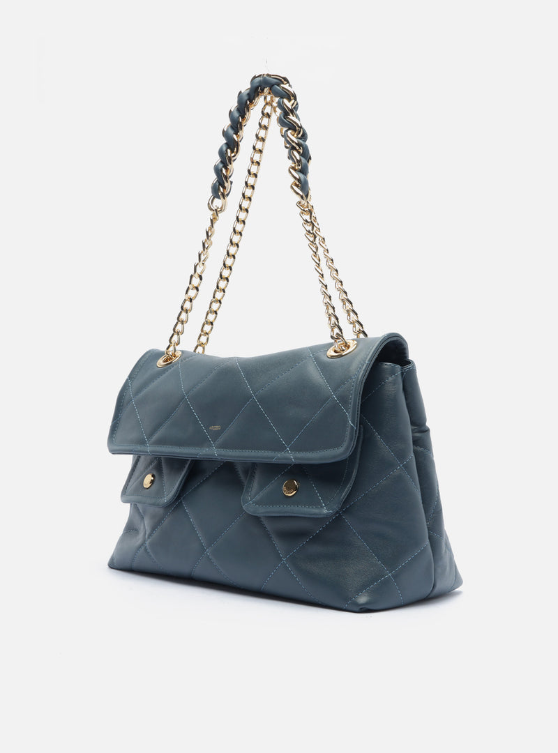 Diana Large Leather Shoulder Bag Handbags R/26