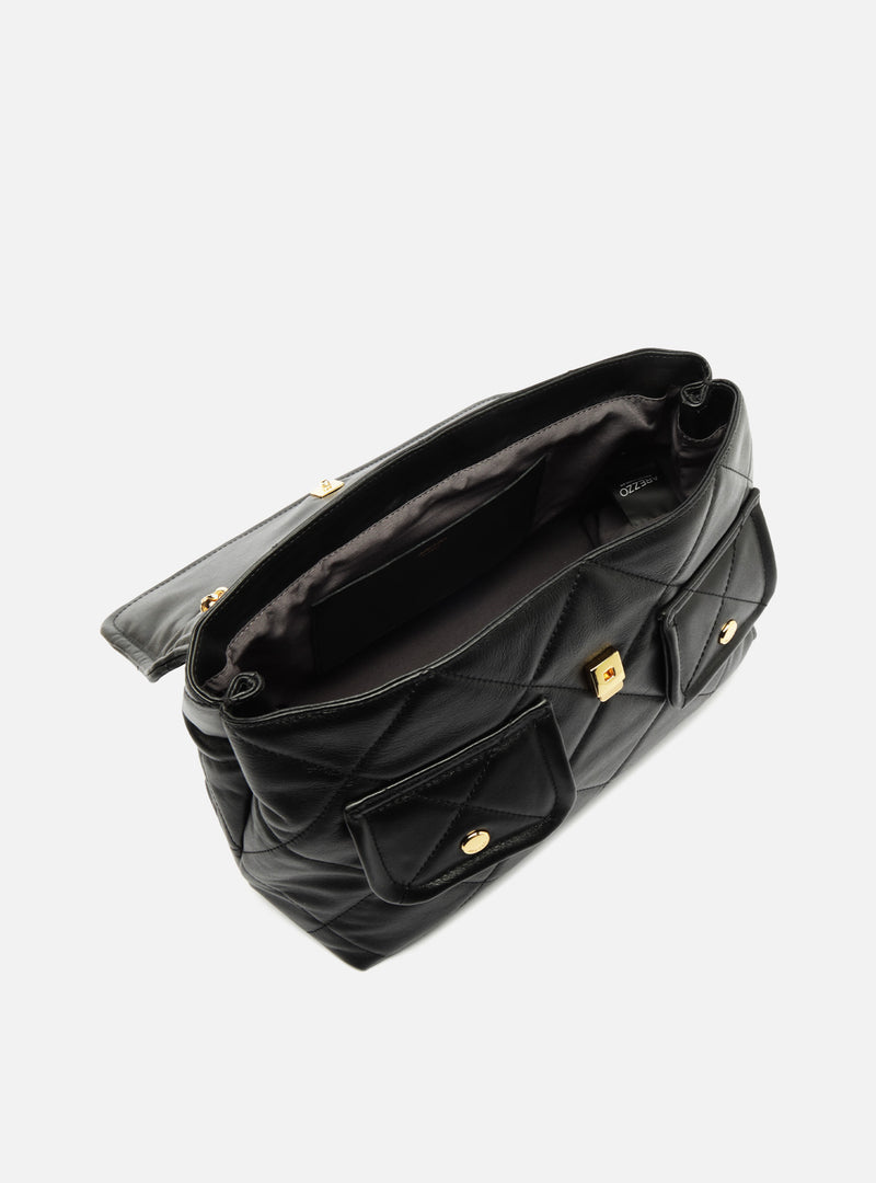 Diana Large Leather Shoulder Bag Handbags R/26