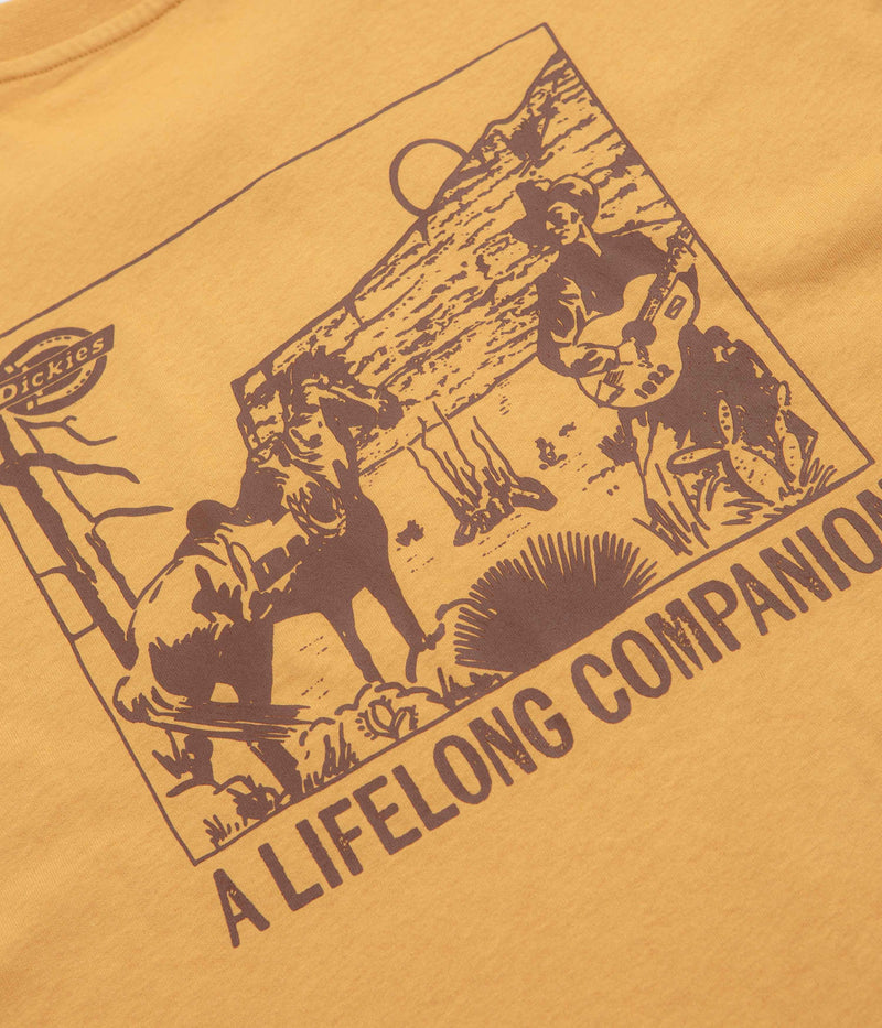 Dickies Companion T-Shirt in Oak Buff