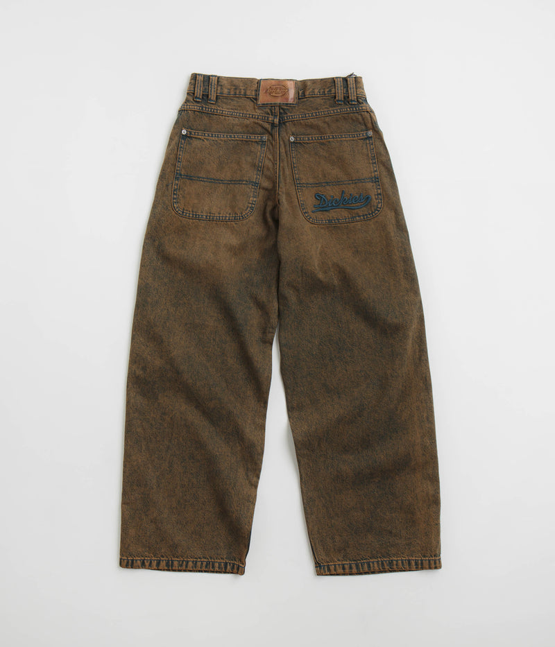 Dickies Loose Wave Jeans in Indigo Brown Tinted