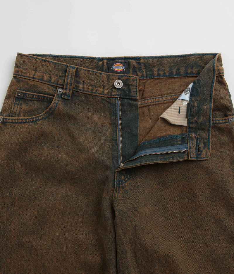 Dickies Loose Wave Jeans in Indigo Brown Tinted