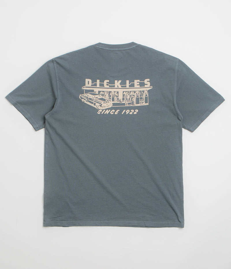 Dickies Service Station T-Shirt in Stormy Weather