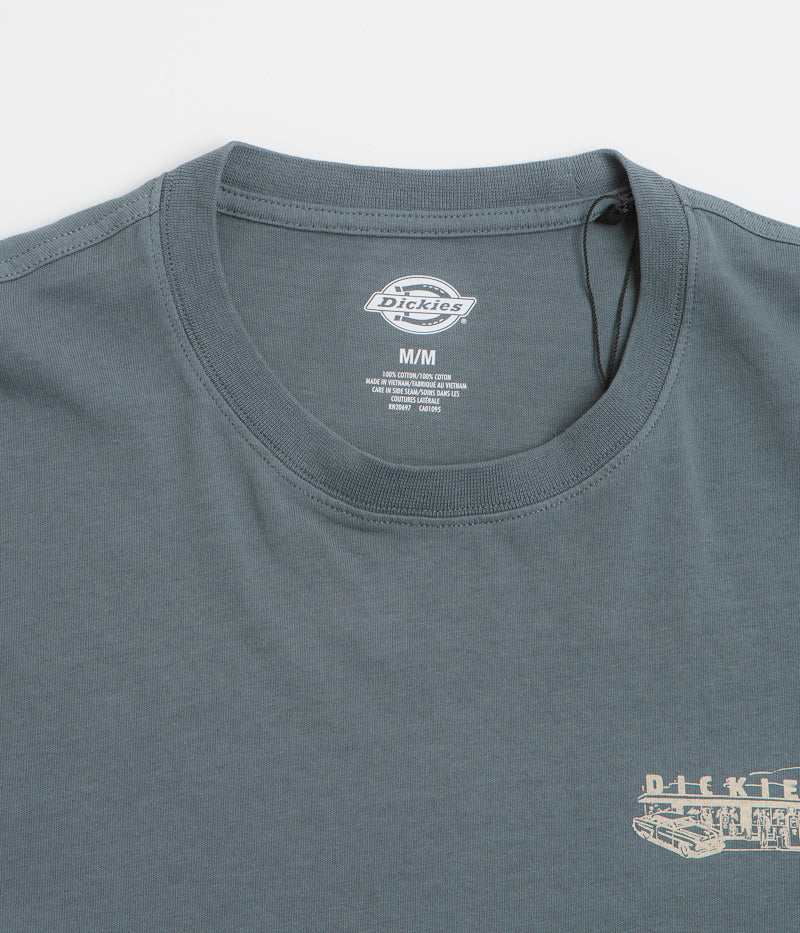 Dickies Service Station T-Shirt in Stormy Weather
