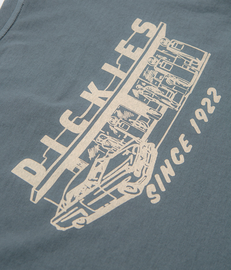 Dickies Service Station T-Shirt in Stormy Weather