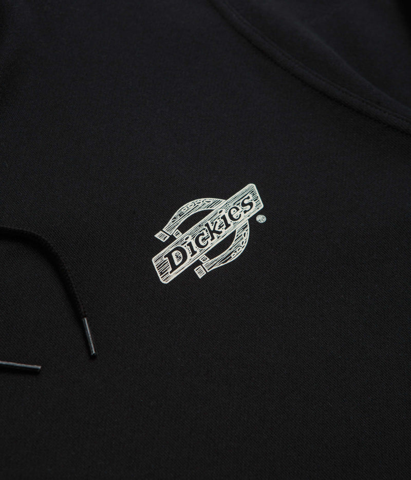 Dickies Wood Logo Hoodie in Black
