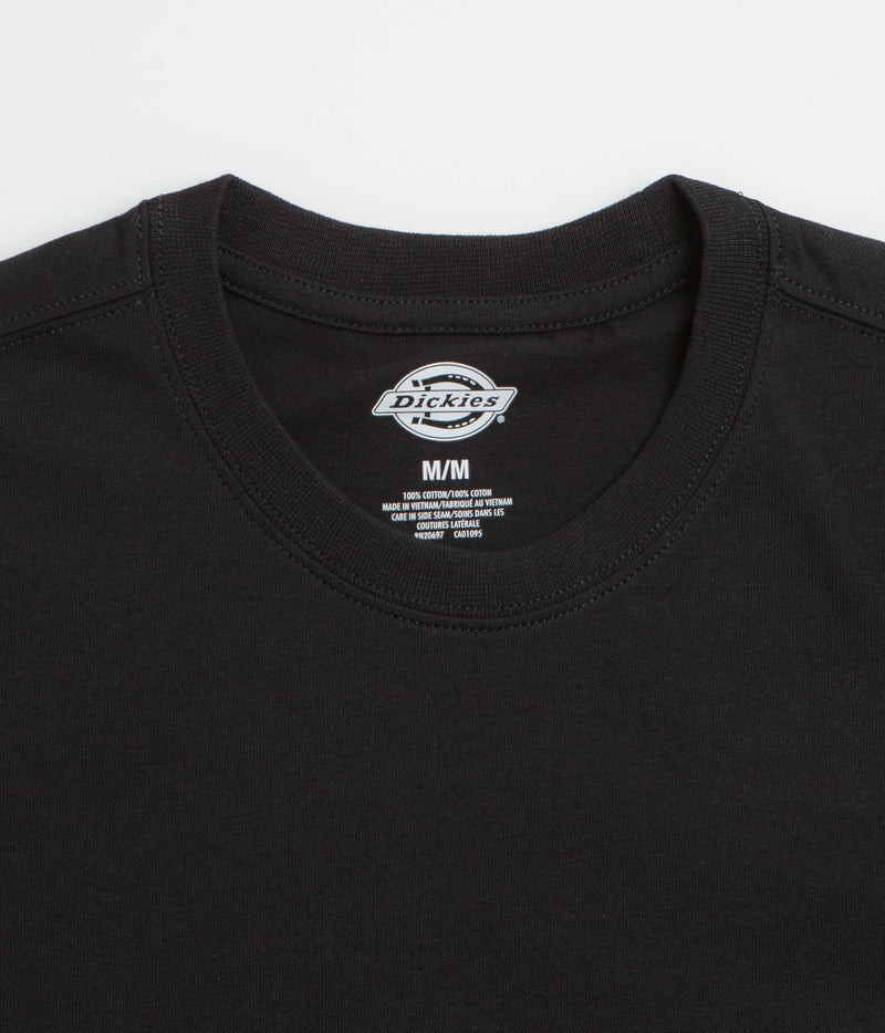 Dickies Wood Logo T-Shirt in Black
