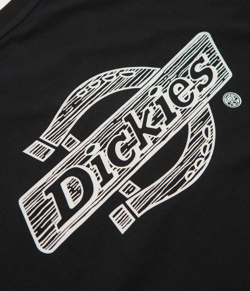 Dickies Wood Logo T-Shirt in Black