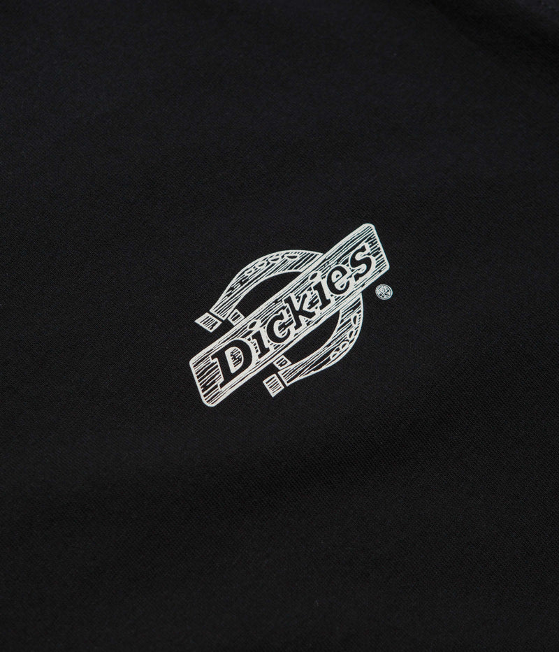 Dickies Wood Logo T-Shirt in Black