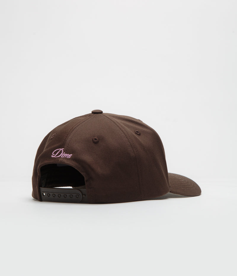 Dime 3D Full Fit Cap in Brown