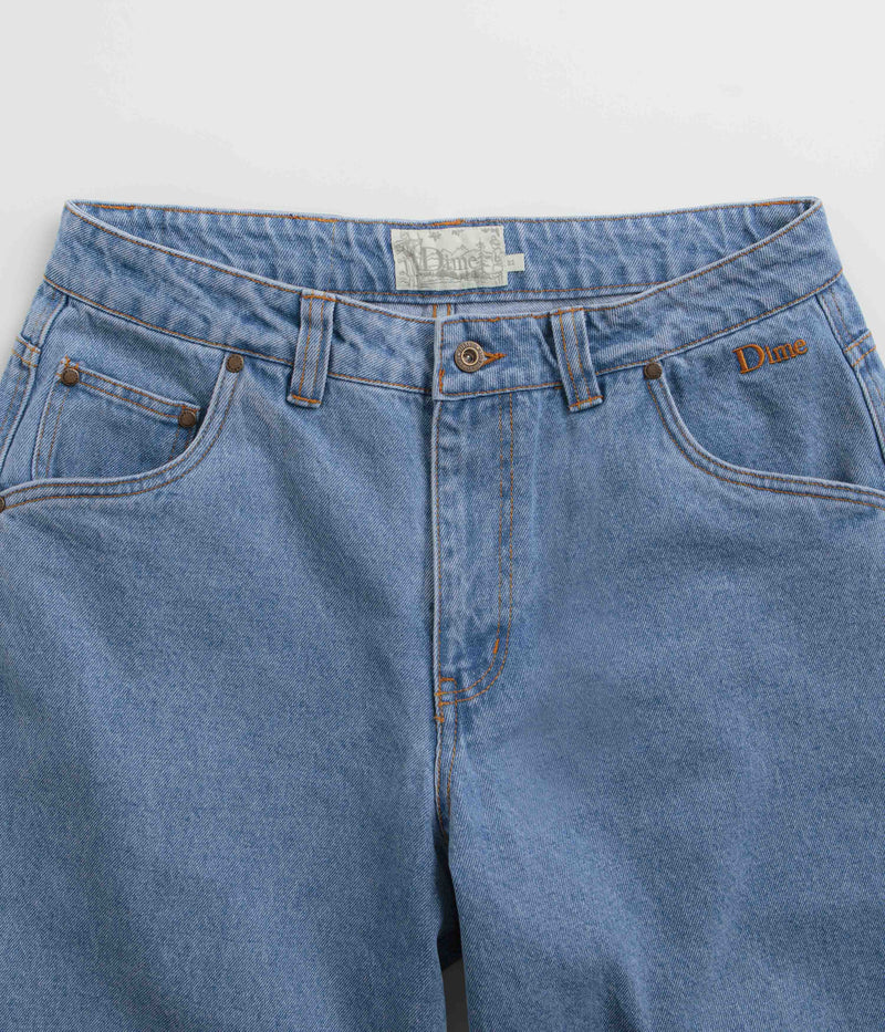 Dime Classic Baggy Jeans in Blue Washed
