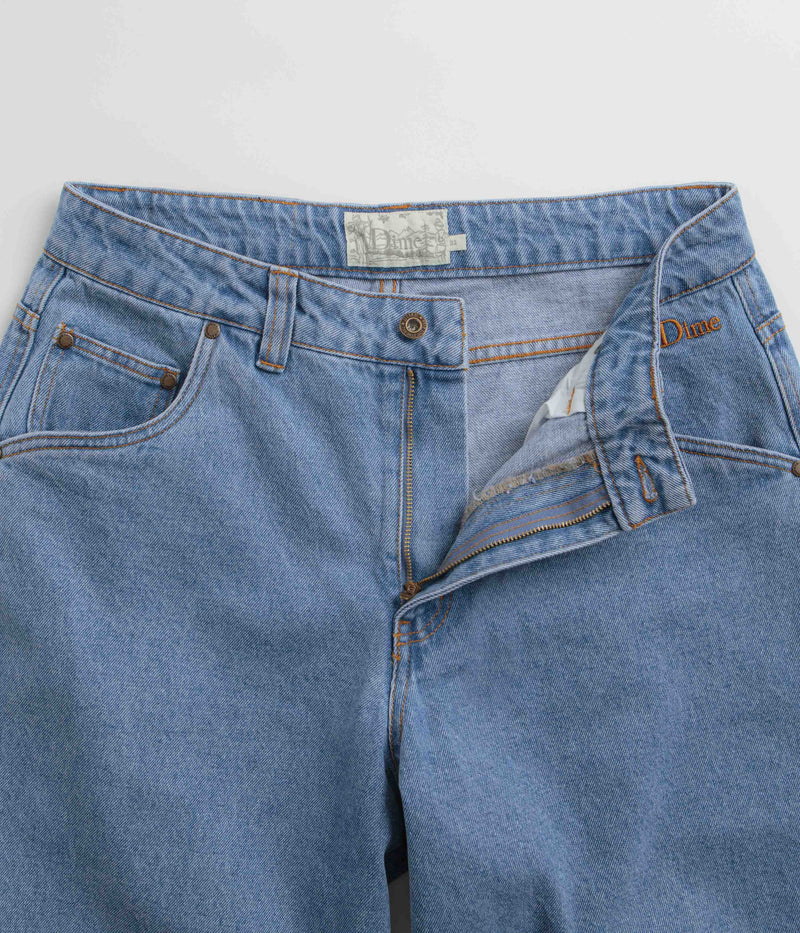 Dime Classic Baggy Jeans in Blue Washed
