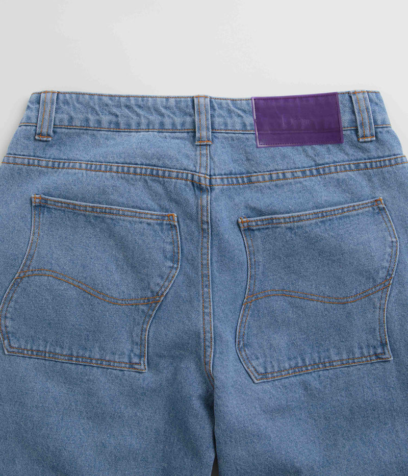 Dime Classic Baggy Jeans in Blue Washed