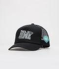 Dime Cosmic Trucker Cap in Black