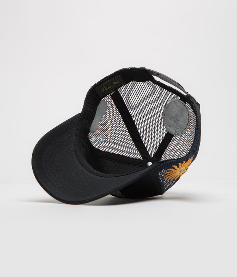 Dime Cosmic Trucker Cap in Black