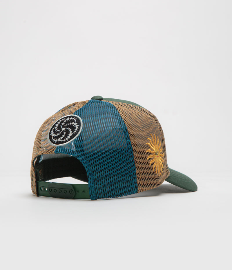 Dime Cosmic Trucker Cap in Green