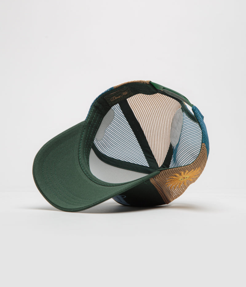 Dime Cosmic Trucker Cap in Green