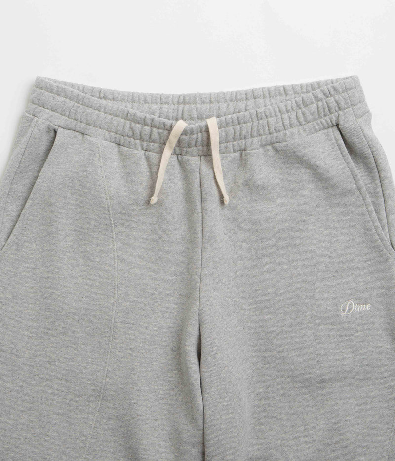 Dime Cyclone French Terry Pants in Heather Grey