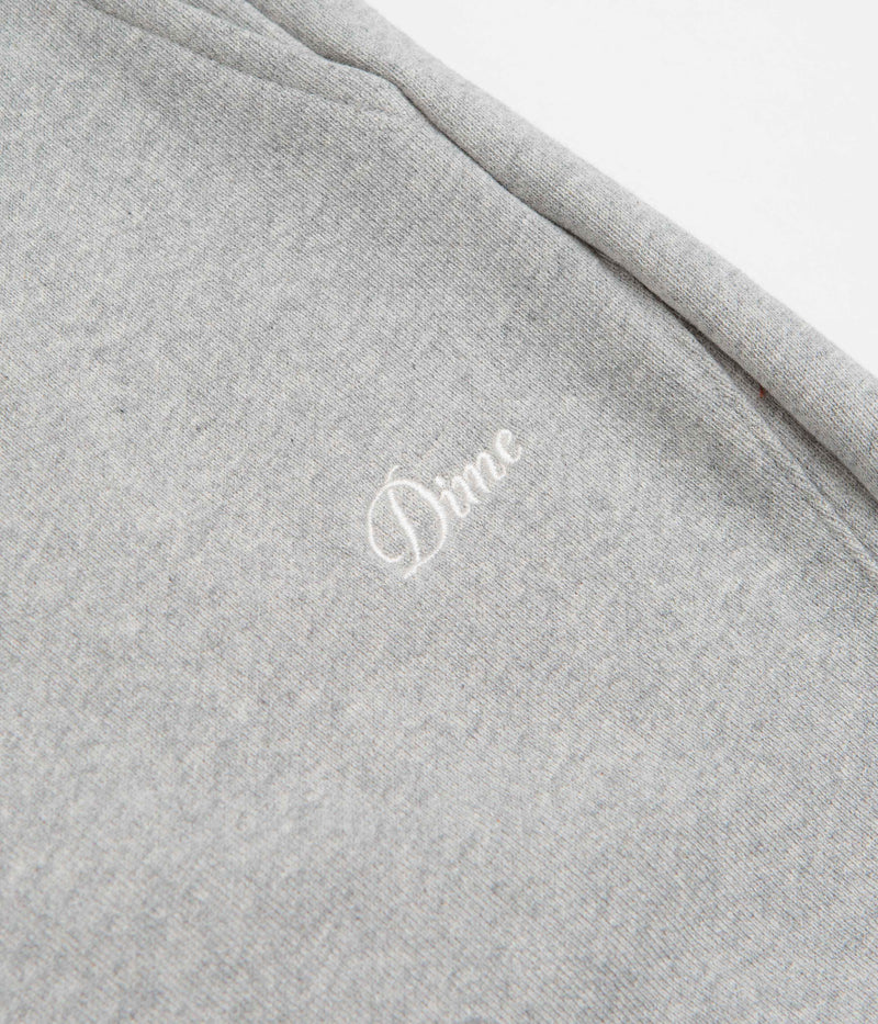 Dime Cyclone French Terry Pants in Heather Grey
