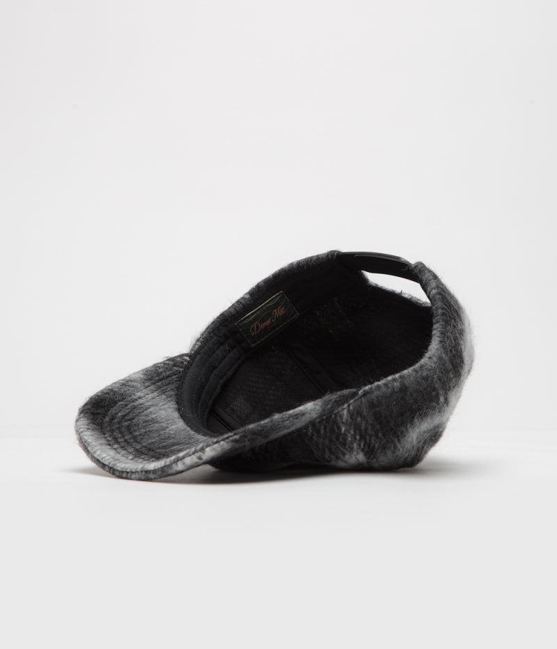 Dime Shaggy Low Pro Cap in Black Plaid