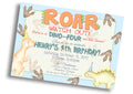 Dinosaur Birthday Invitation
