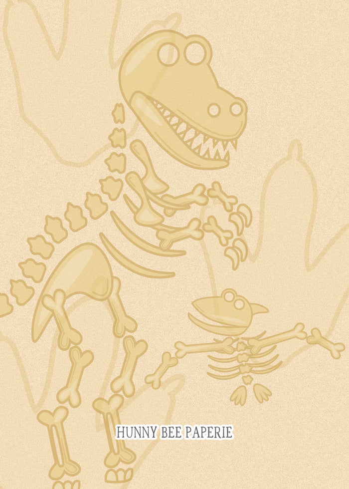 Dinosaur Dig Birthday Invitation