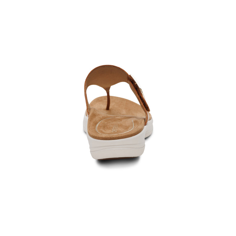 Donna Adjustable Thong Sandal #color_cognac