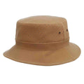 DPC Global Perforated Crown Bucket Hat Style Soaker Hat Bucket Hat Dorfman Hat Co. mc355sm Natural S/M (22-22 1/2")