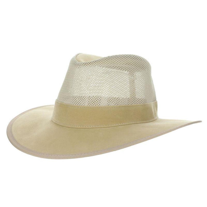 DPC Global Safari Style Soaker Hat - Dorfman Hats Safari Hat Dorfman Hat Co. MC401OS-NAT2 Natural S/M