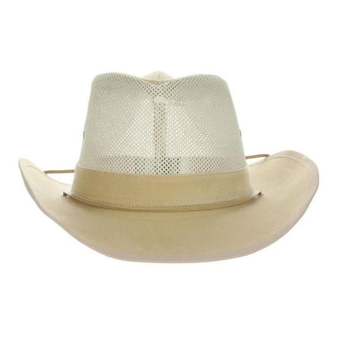 DPC Global Western Soaker Hat with Chin Cord - Dorfman Hats Cowboy Hat Dorfman Hat Co.