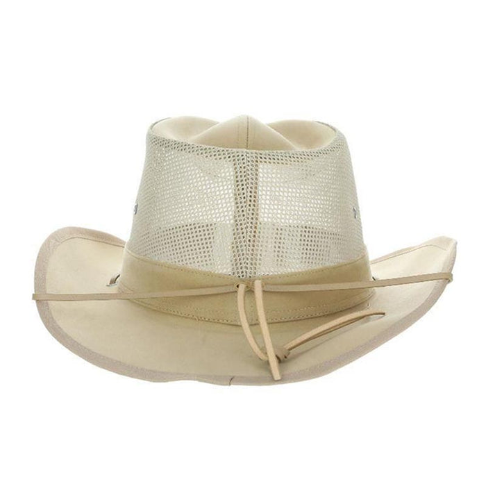 DPC Global Western Soaker Hat with Chin Cord - Dorfman Hats Cowboy Hat Dorfman Hat Co.