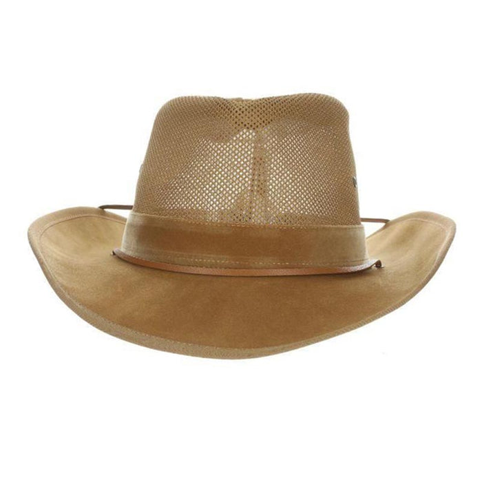 DPC Global Western Soaker Hat with Chin Cord - Dorfman Hats Cowboy Hat Dorfman Hat Co.