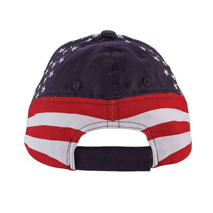 DPC Kid's Twill USA Baseball Cap Cap Dorfman Hat Co.