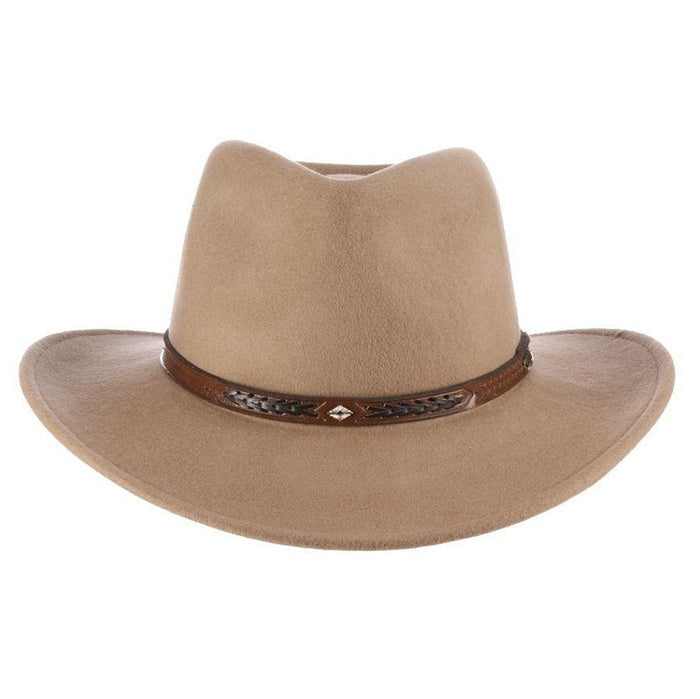 Durango Crushable Water Repellent Wool Felt Outback Hat - Scala Hats Safari Hat Scala Hats