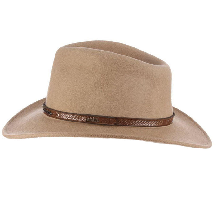 Durango Crushable Water Repellent Wool Felt Outback Hat - Scala Hats Safari Hat Scala Hats