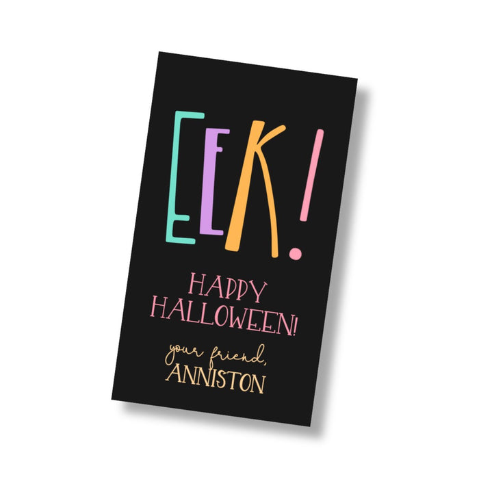 Eek Gift Tag - Girl