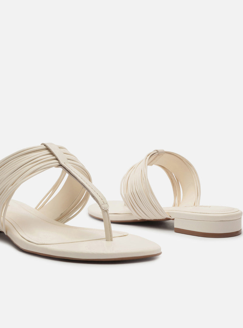Elani Leather Sandal Flats S/26