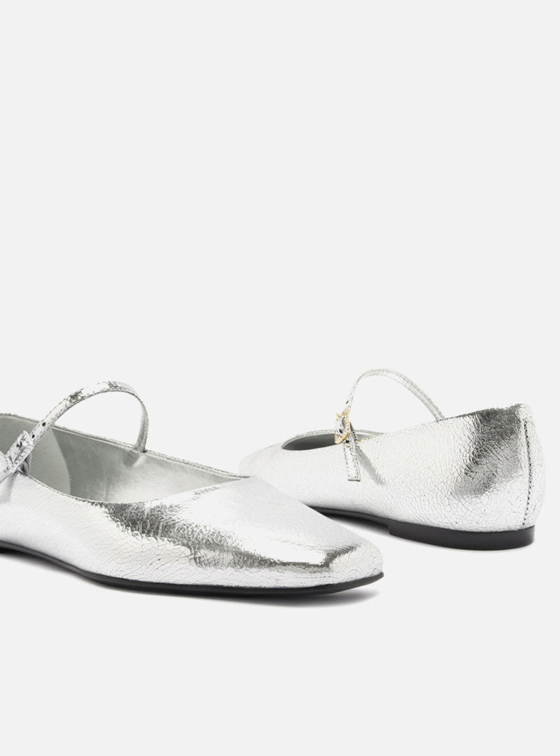 Eleanor Leather Ballet Flats SPRING 25