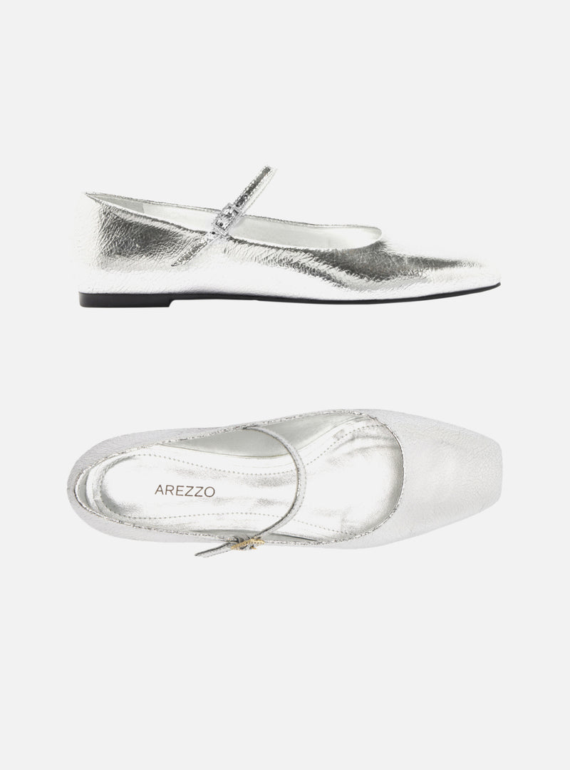 Eleanor Leather Ballet Flats SPRING 25