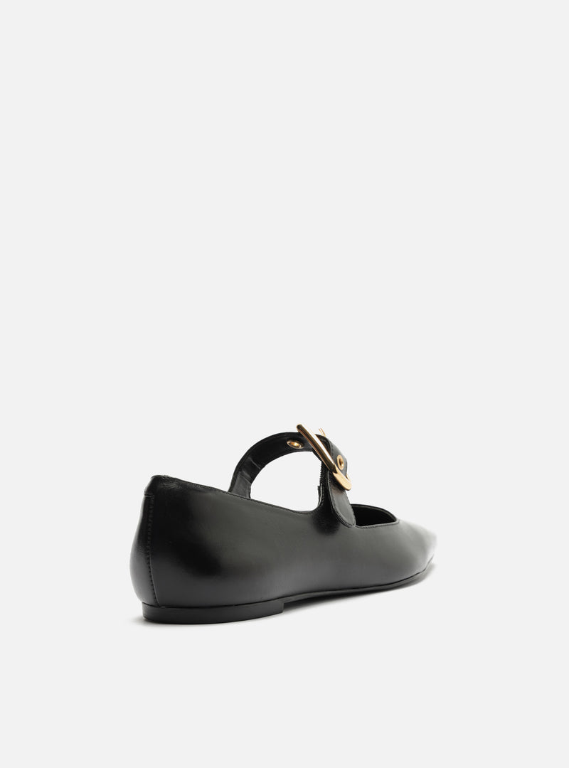 Elena Leather Ballet Flats F/25