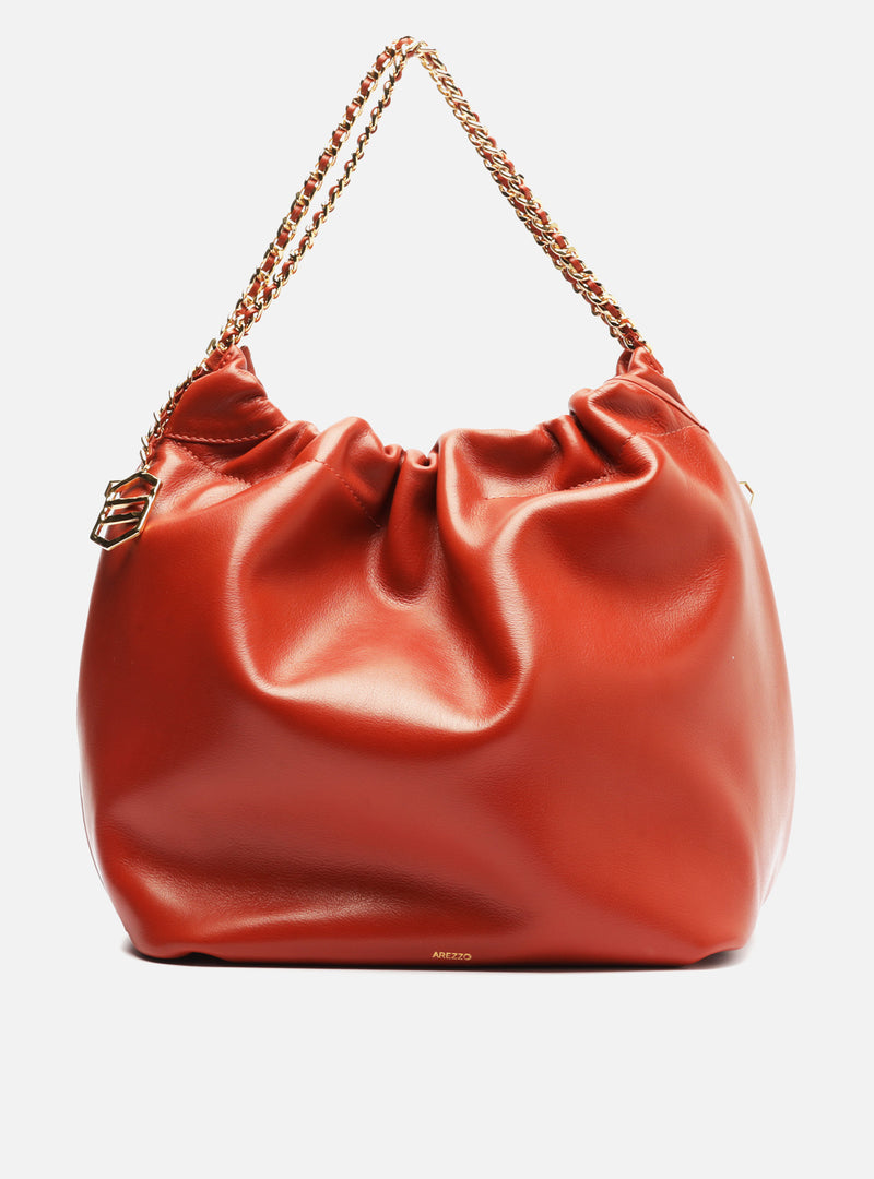 Elizabeth Large Leather Bucket Handbags R/26