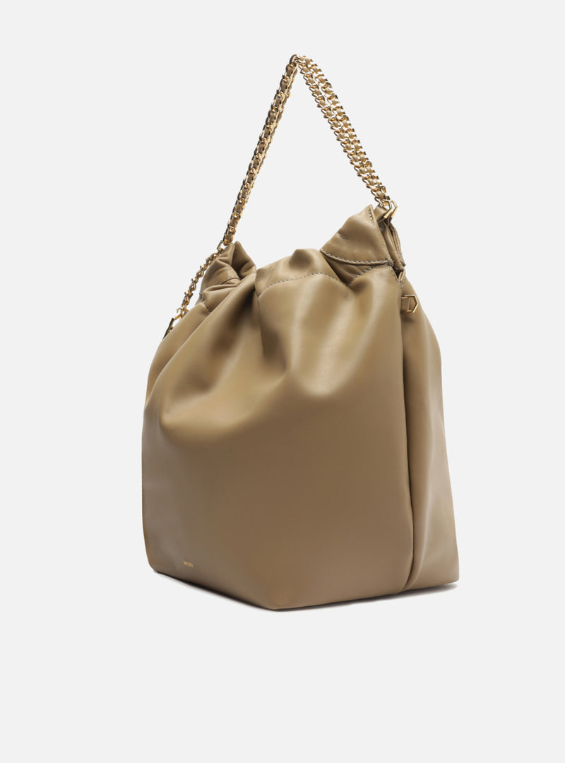 Elizabeth Large Leather Bucket Handbags R/26