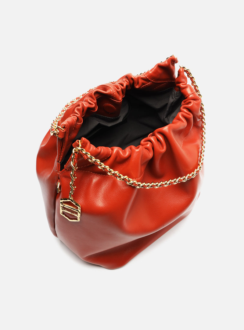 Elizabeth Large Leather Bucket Handbags R/26