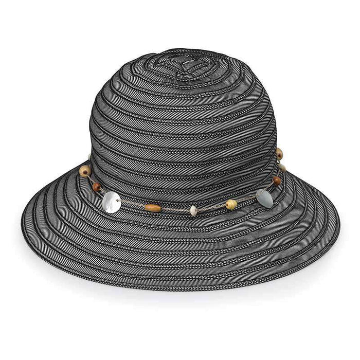 Ellie Bucket Hat - Wallaroo Hats Kettle Brim Hat Wallaroo Hats ELLbk Black